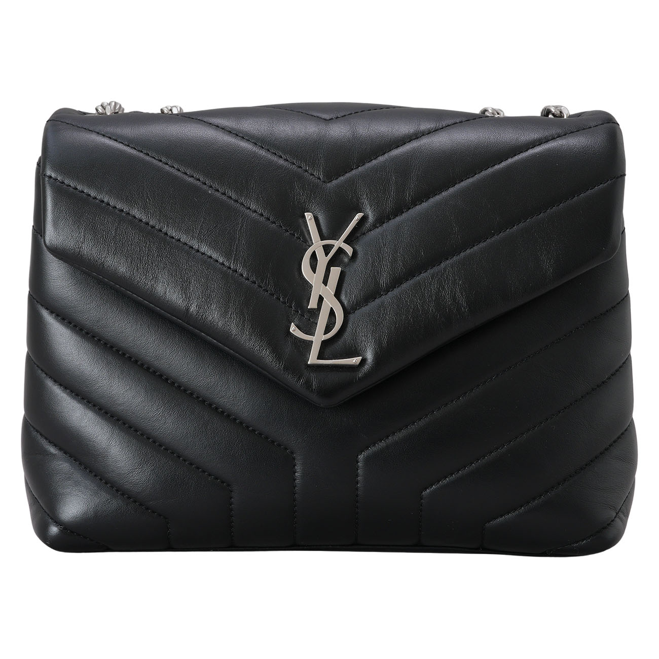 YVES SAINT LAURENT(USED)생로랑 494699 모노그램 쉐브론 루루백